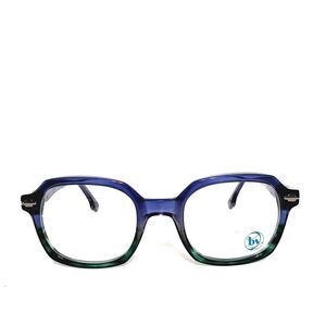 Mens Bon Vivant Cobalt Fade Designer Frames 48-20-145 Quality Handmade In Italy
